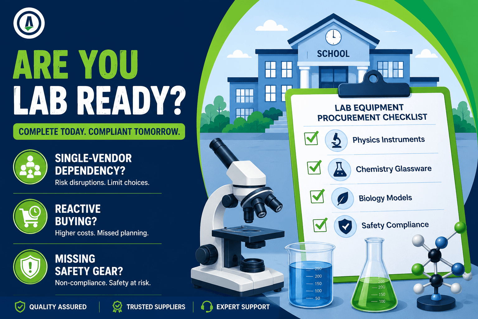Lab Equipment for Schools & Colleges: The Complete Procurement Checklist (2026)