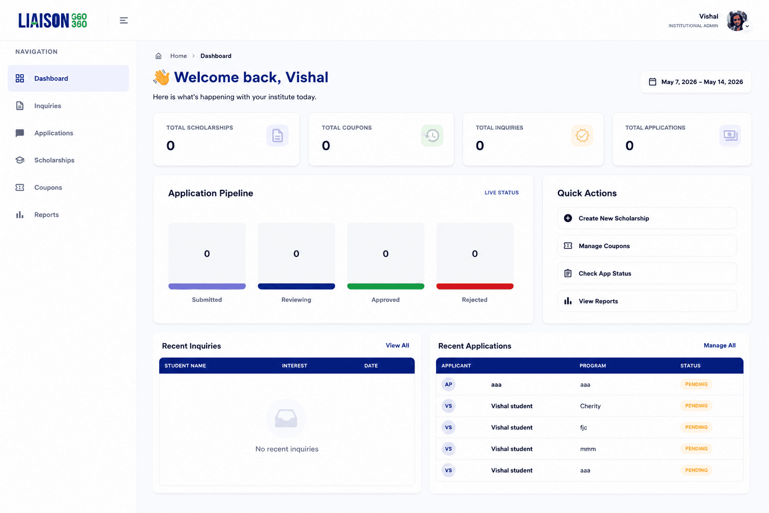 Liaison 360 Web Platform